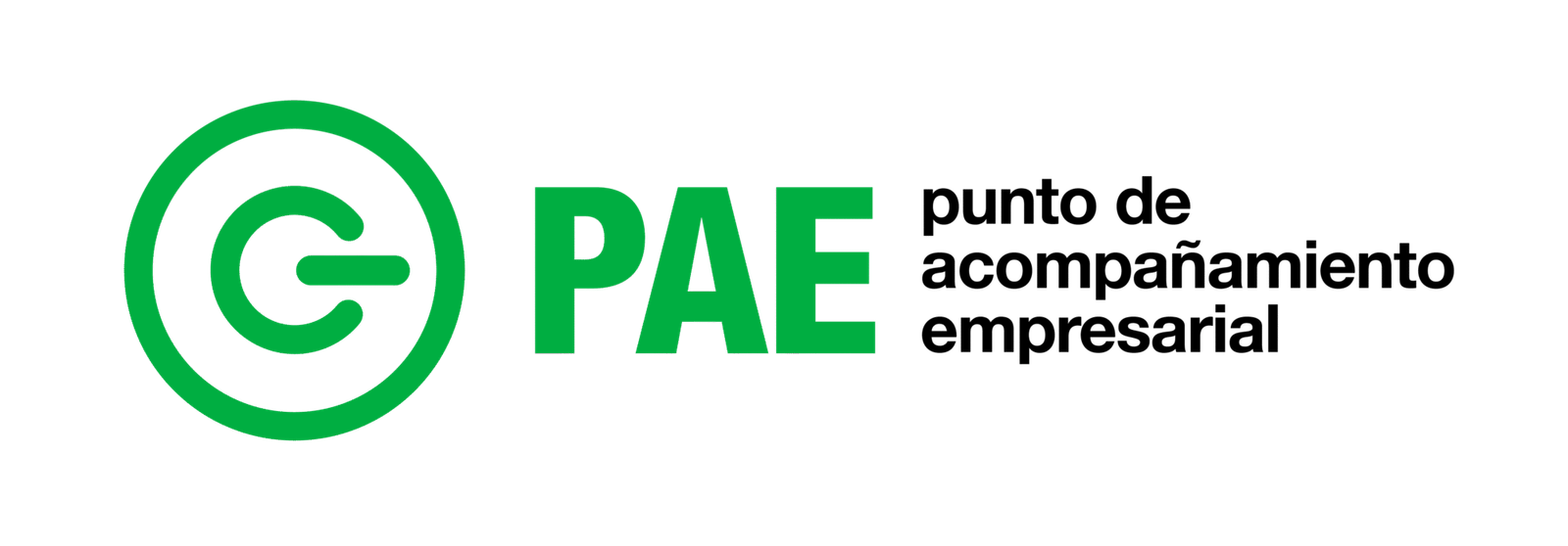 Logo de PAE, punto de acompañamiento empresarial