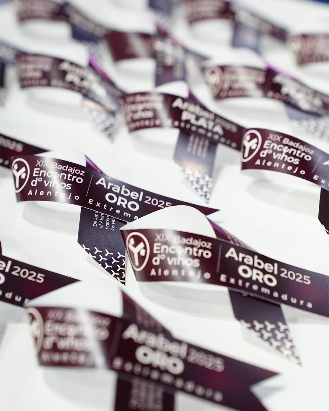 Ribbons del Encuentro de Vinos de Badajoz