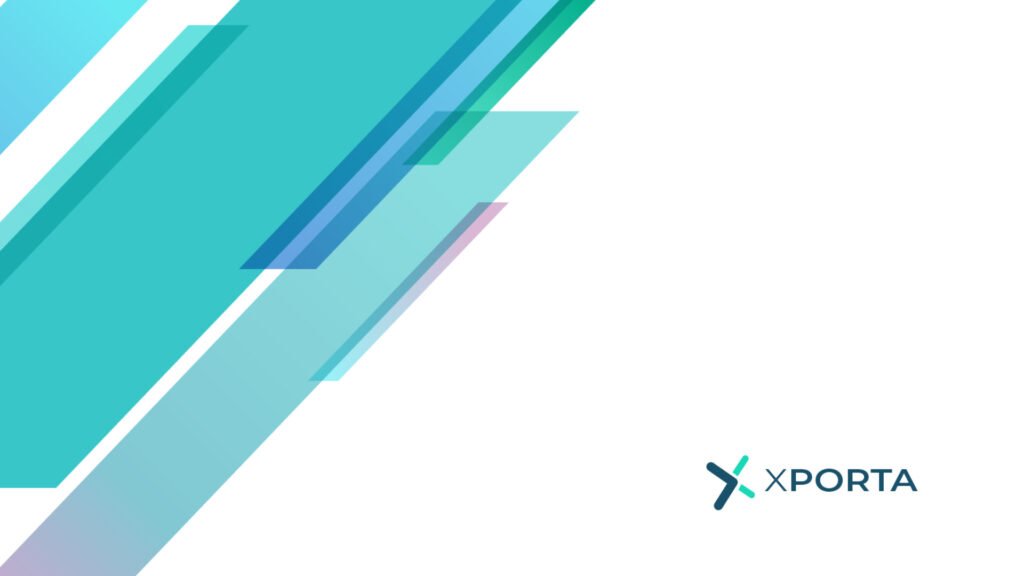 Diseño gráfico moderno con líneas en tonos azules